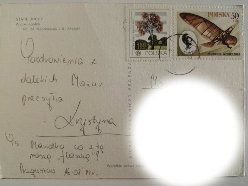 STARE JUCHY. WIDOK OGÓLNY FOT. RACZKOWSKI, ZBORSKI