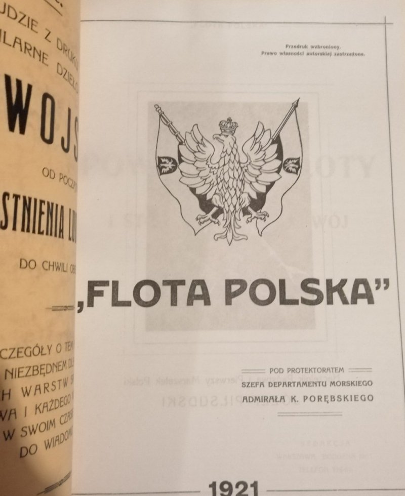 FLOTA POLSKA. WYDANIE PAMIĄTKOWE ILUSTROWANE