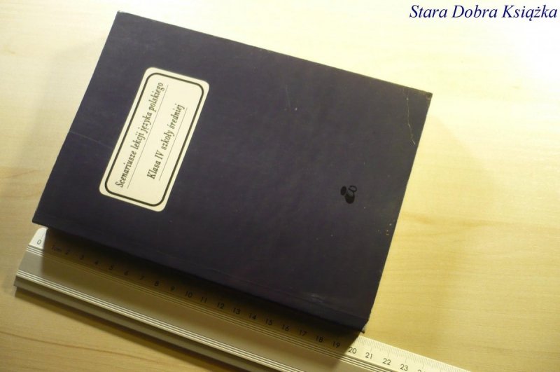 SCENARIUSZE LEKCJI JĘZYKA POLSKIEGO. KLASA IV 1996