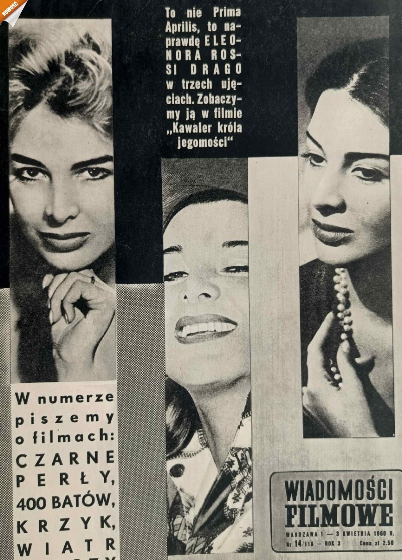 WIADOMOŚCI FILMOWE NR 14/1960