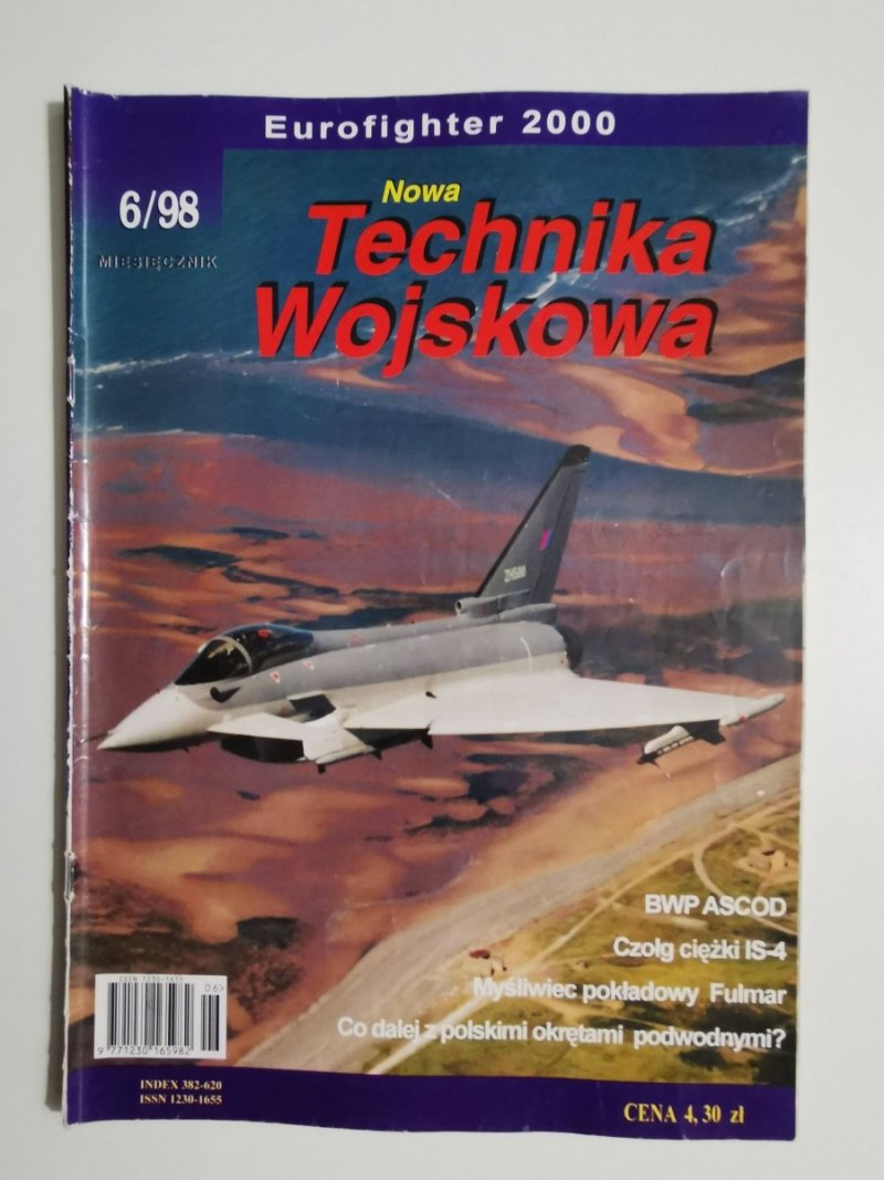 NOWA TECHNIKA WOJSKOWA NR 6/98