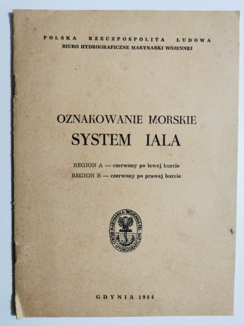 OZNAKOWANIE MORSKIE SYSTEM IALA