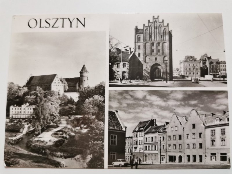 OLSZTYN. ZAMEK. WYSOKA BRAMA. KAMIENICZKI W RYNKU FOT. JABŁOŃSKI, ZWIERZCHOWSKI