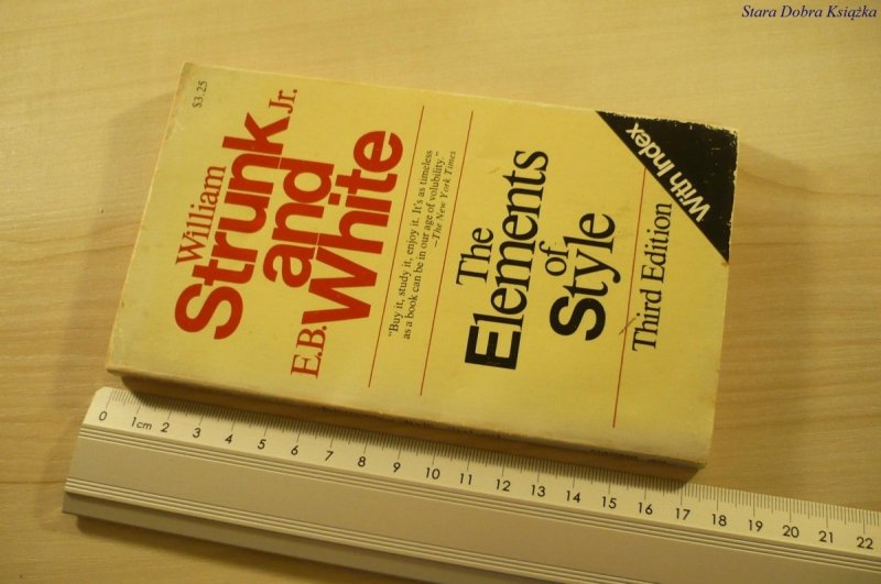 THE ELEMENTS OF STYLE - Strunk (1979)