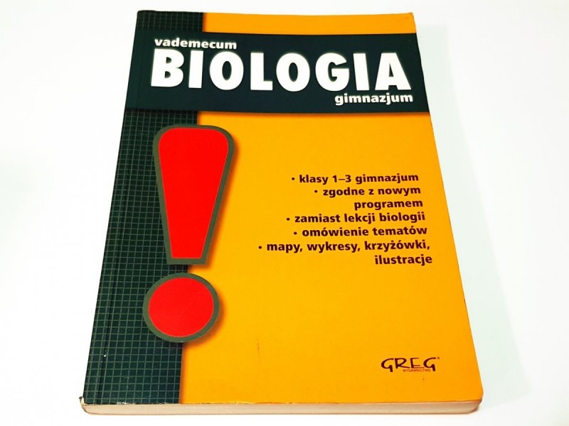 VADEMECUM BIOLOGIA GIMNAZJUM - Krystyna Stypińska