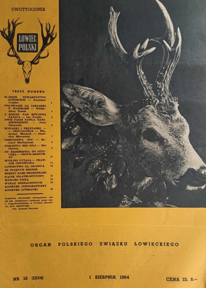 ŁOWIEC POLSKI NR 15/1964