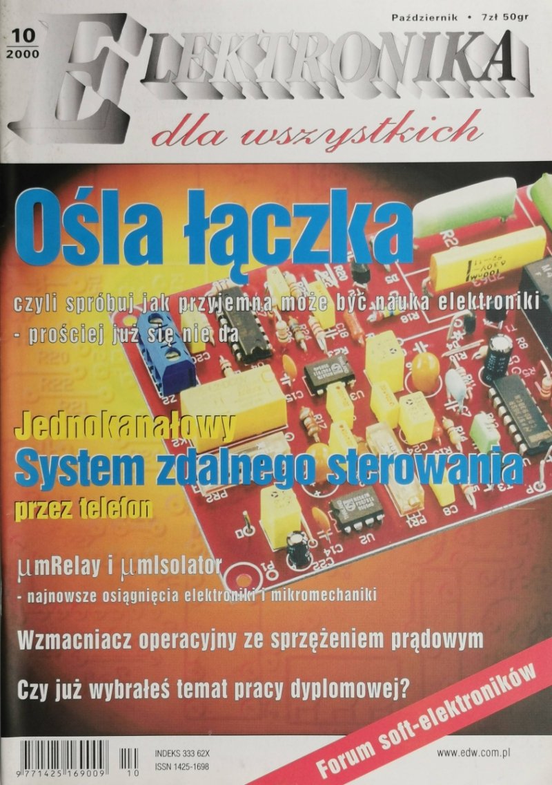 ELEKTRONIKA DA WSZYSTKICH 10/2000