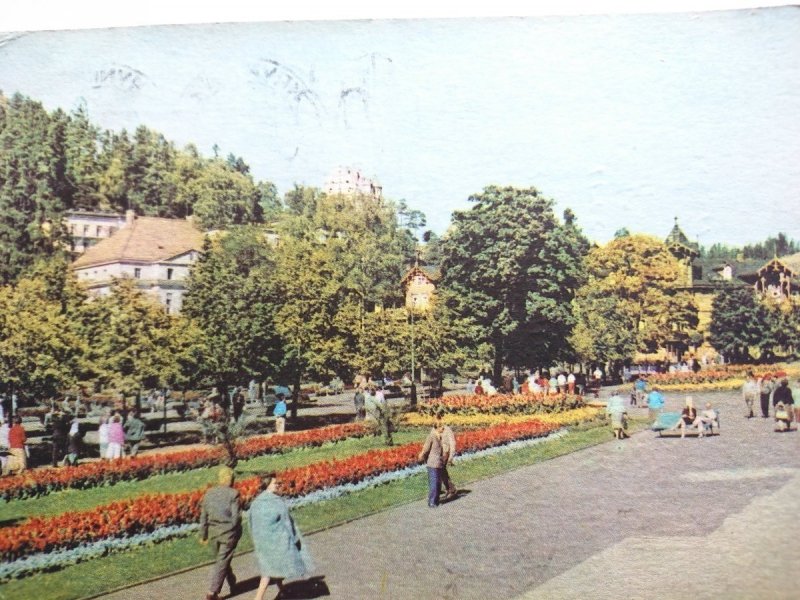 KRYNICA. FRAGMENT PARKU ZDROJOWEGO FOT. KACZYŃSKI