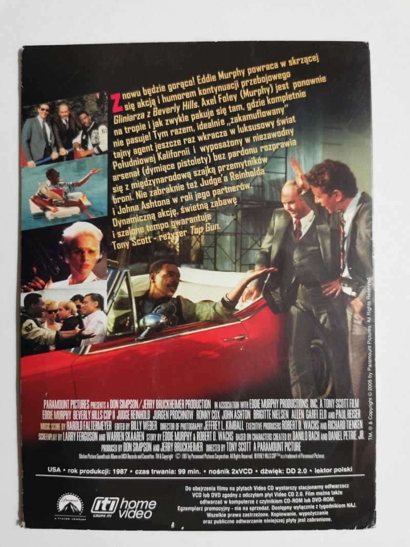 FILM GLINIARZ Z BEVERLY HILLS II 2 PŁYTY WERSJA Z LEKTOREM 