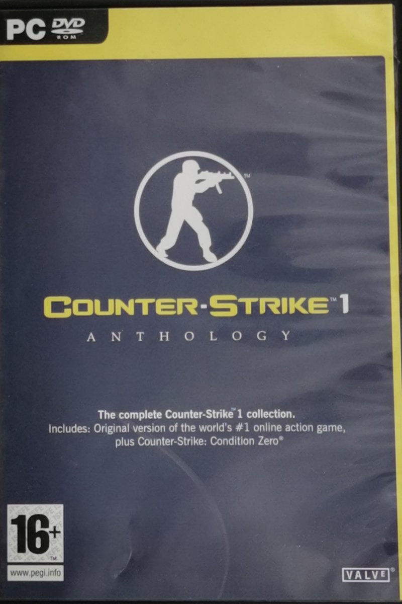 DVD. COUNTER - STRIKE ANTHOLOGY