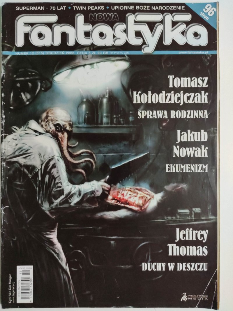 NOWA FANTASTYKA NR 12 (315) GRUDZIEŃ 2008