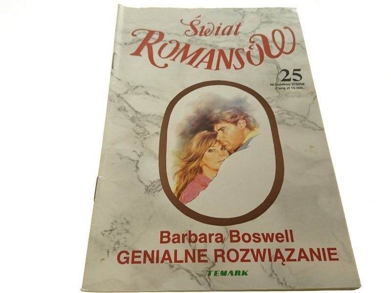 ŚWIAT ROMANSÓW 25 GENIALNE ROZWIĄZANIE - Boswell