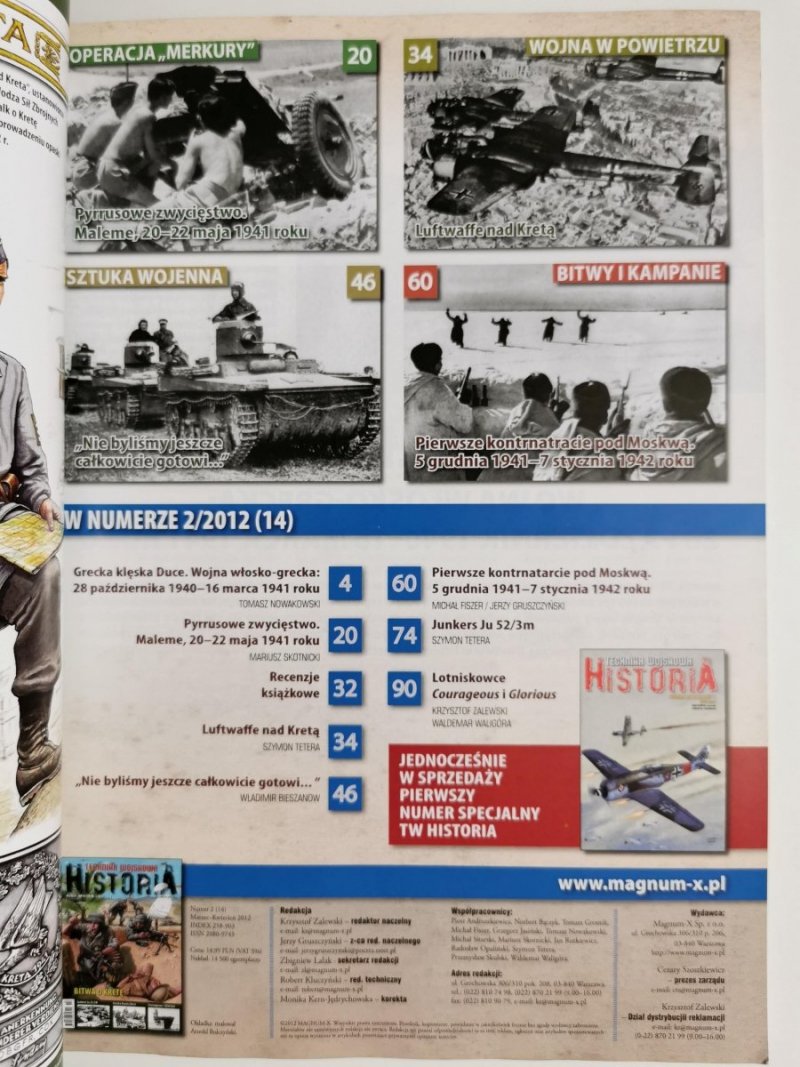 TECHNIKA WOJSKOWA HISTORIA MARZEC-KWIECIEŃ NR 2/2012