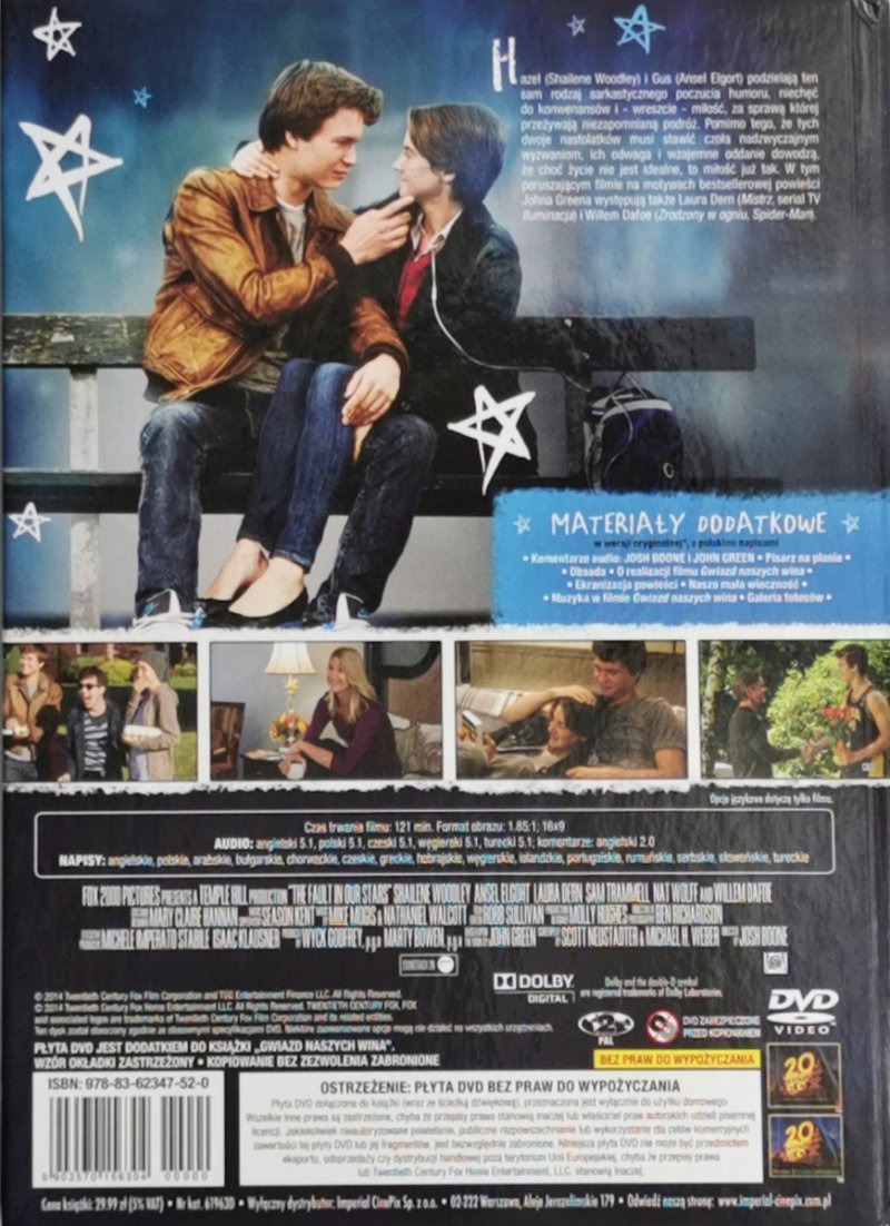 DVD. GWIAZD NASZYCH WINA