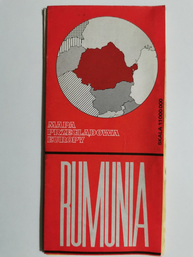 RUMUNIA 1:1 000 000. 1983/84r
