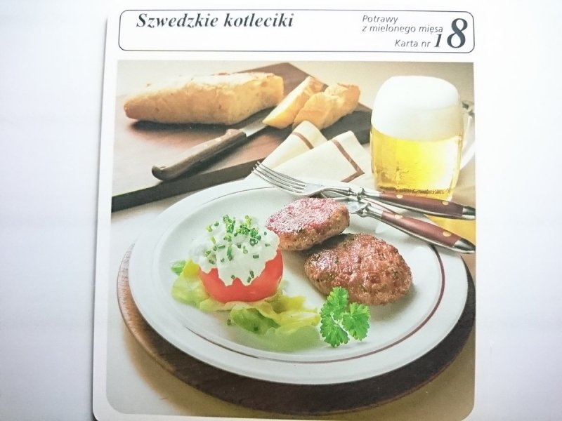 KARTA KULINARNA NR 1 SZWEDZKIE KOTLECIKI