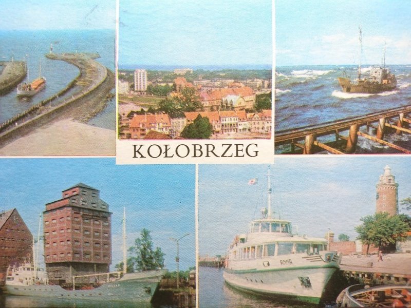 KOŁOBRZEG. WEJŚCIE DO PORTU FOT. J. HATTOWSKI