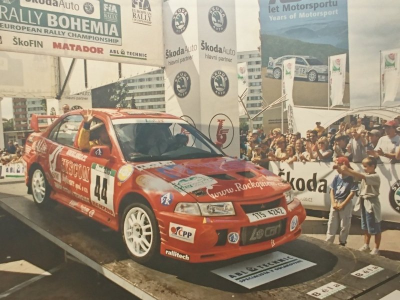 RAJD WRC 2005 ZDJĘCIE NUMER #066 MITSUBISHI LANCER