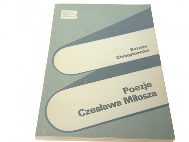 POEZJE CZESŁAWA MIŁOSZA - Chrząstowska (1982)