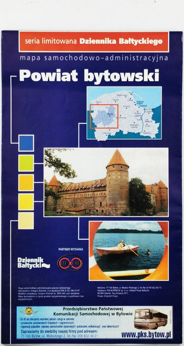 MAPA POWIATU BYTOWSKIEGO  