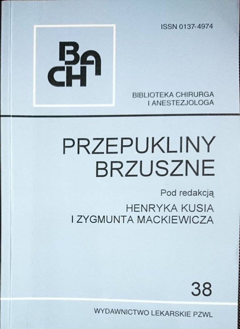 PRZEPUKLINY BRZUSZNE - Red. Kuś 1997