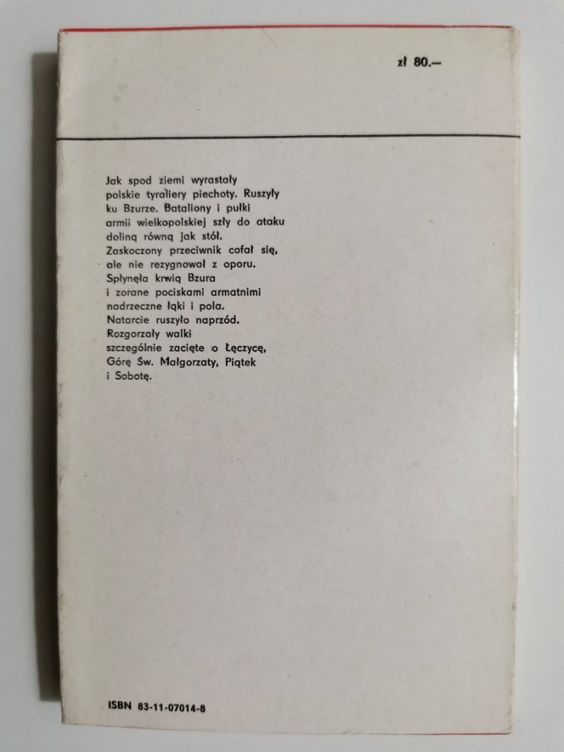 BZURA 1939 - Tadeusz Jurga 1984