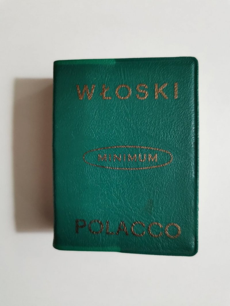 SŁOWNIK MINIMUM WŁOSKO-POLSKI I POLSKO-WŁOSKI 1975