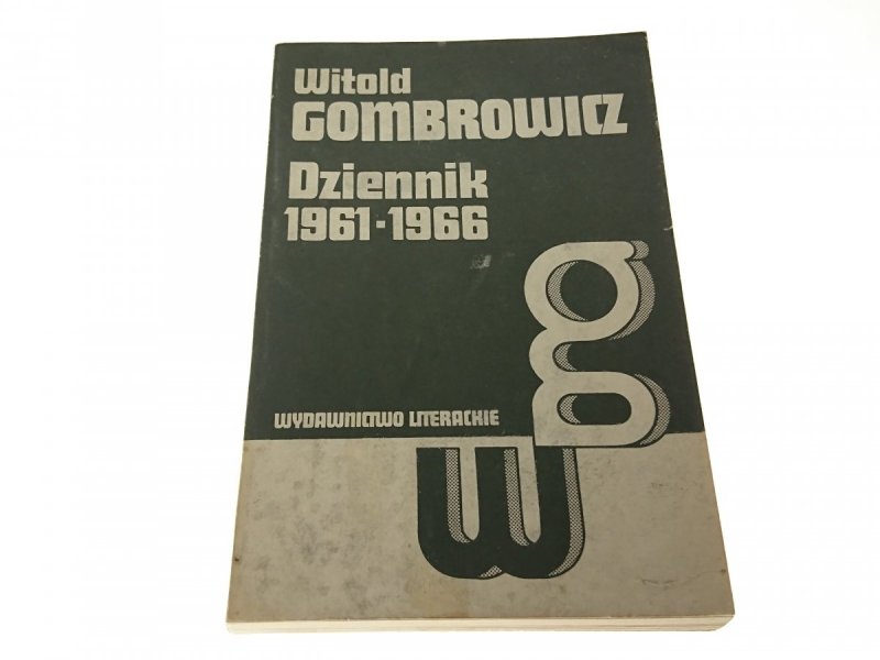 DZIENNIK 1961-1966 - Witold Gombrowicz (II 1988)