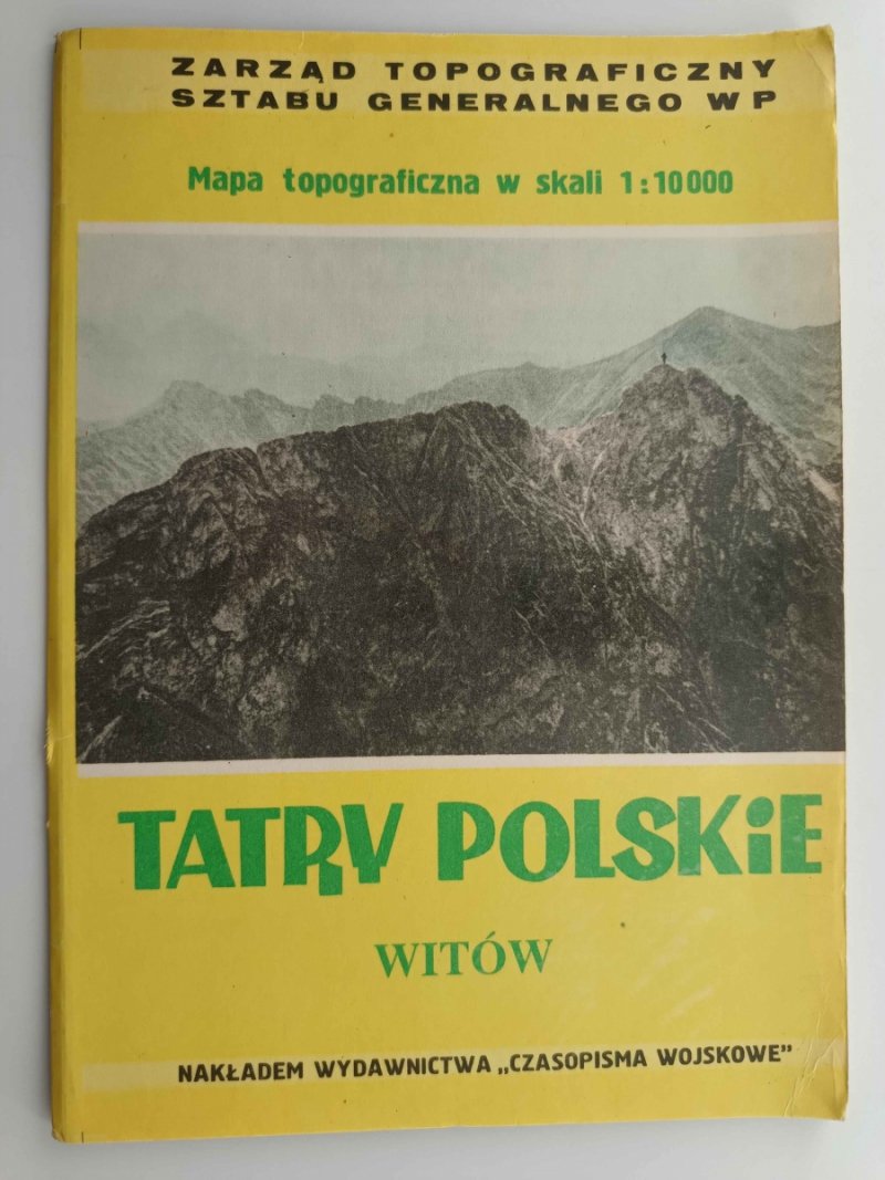 TATRY POLSKIE WITÓW 1:10 000