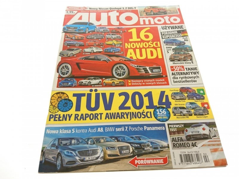 AUTO MOTO NR 2/2014 (213) 16 NOWOŚCI AUDI