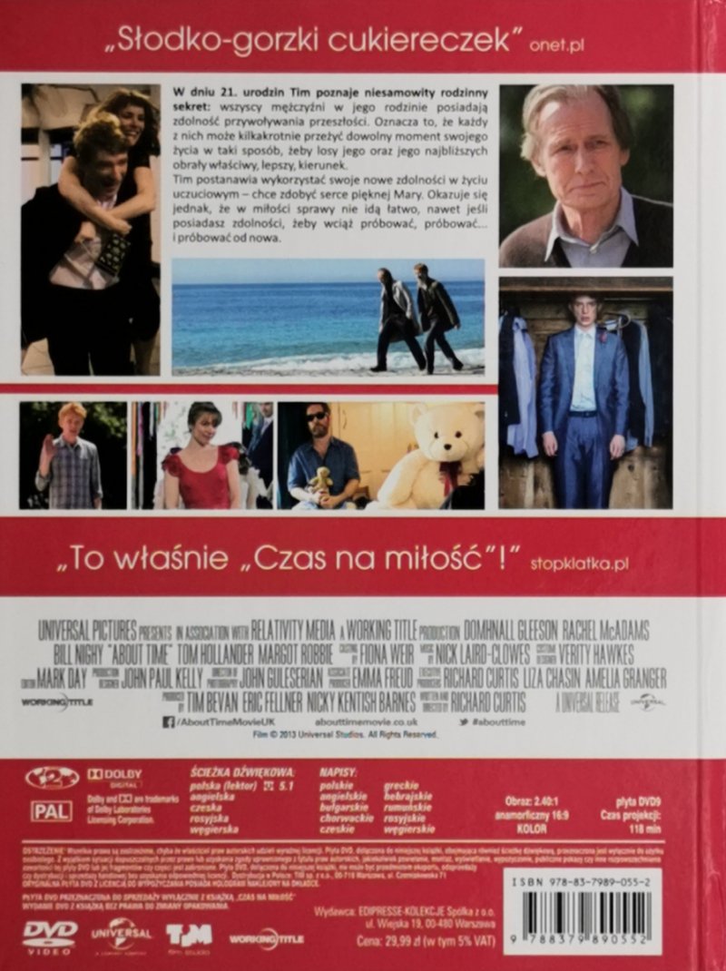 DVD. CZAS NA MIŁOŚĆ