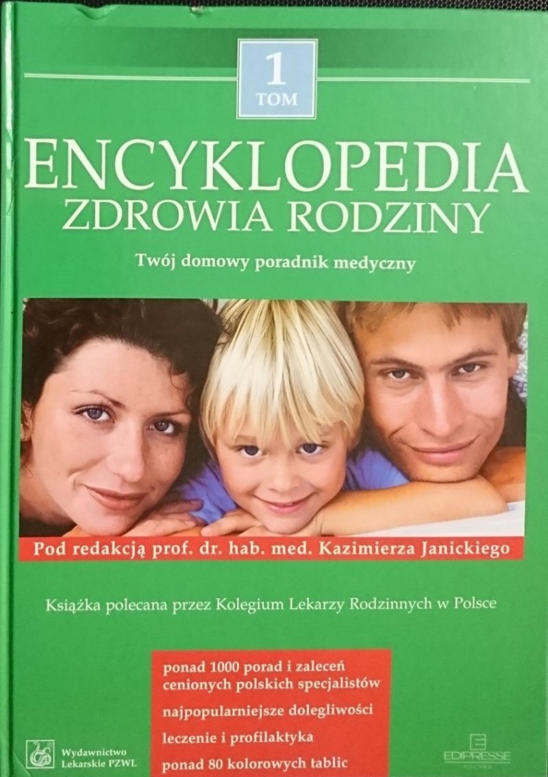 ENCYKLOPEDIA ZDROWIA RODZINY TOM 1 