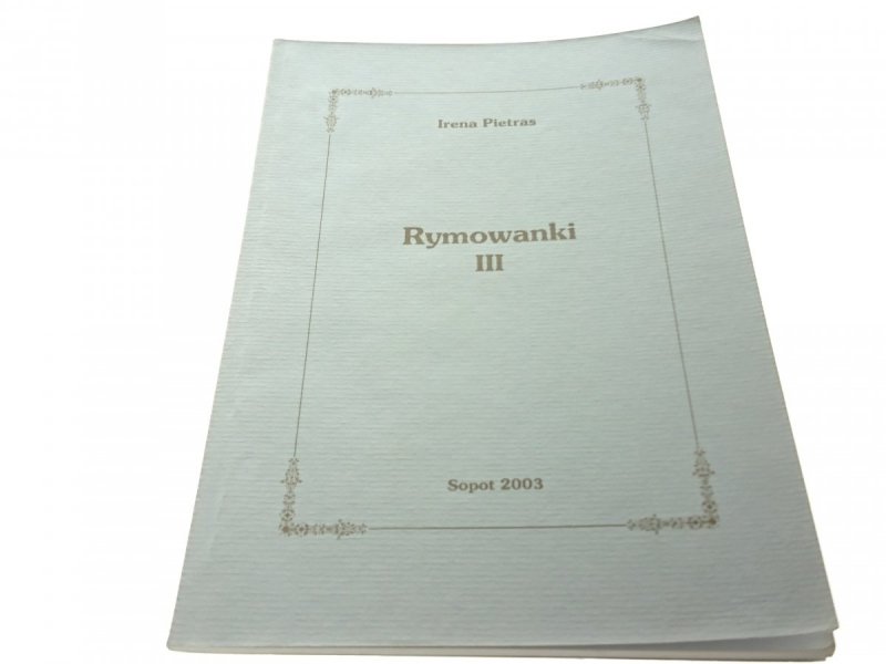 RYMOWANKI III - Irena Pietras 2003