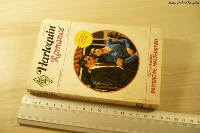 PAPIEROWE MAŁŻEŃSTWO - Carole Mortimer (1993)