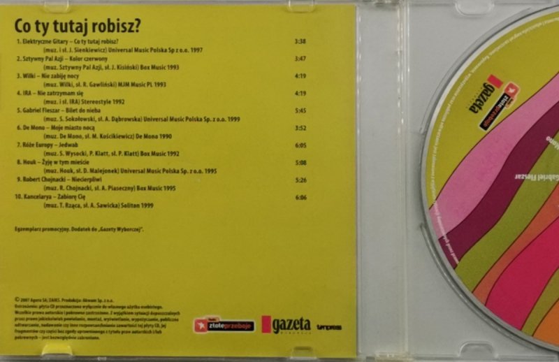 CD. ZŁOTE PRZEBOJE LAT 90.