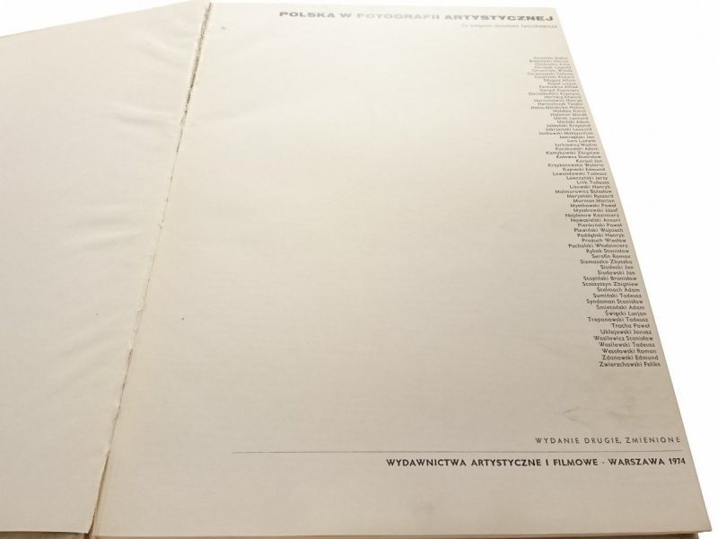 POLSKA W FOTOGRAFII ARTYSTYCZNEJ 1974