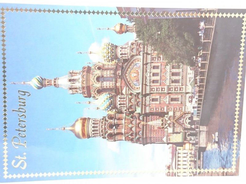 ST. PETERSBURG. THE SAVIOUR ON THE BLOOD CATHEDRAL
