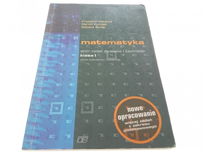 MATEMATYKA. ZBIÓR ZADAŃ KLASA I - Kłaczkow 2005