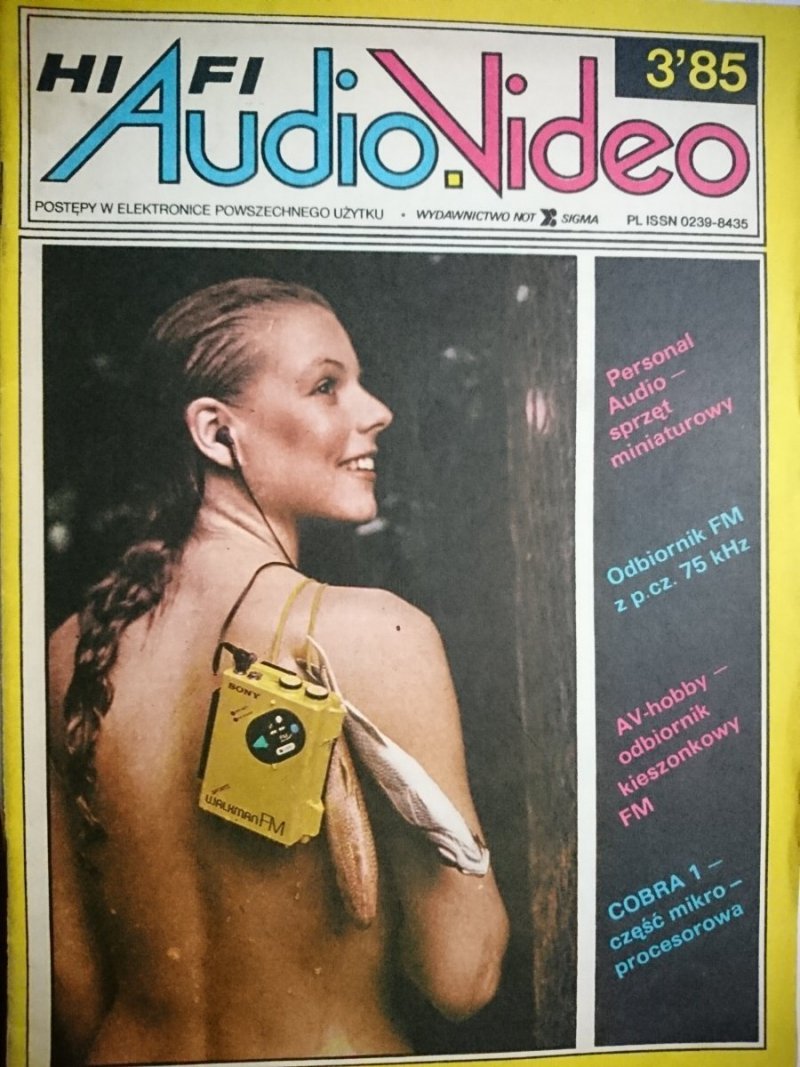 HIFI AUDIO VIDEO NR 3'85
