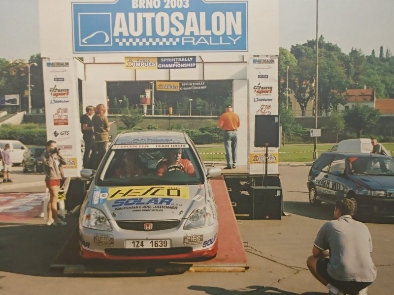 RAJD WRC 2005 ZDJĘCIE NUMER #196 HONDA CIVIC