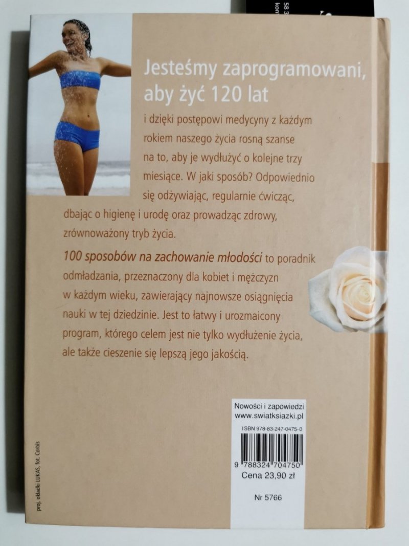 100 SPOSOBÓW NA ZACHOWANIE MŁODOŚCI - Tareixa Enriquez 