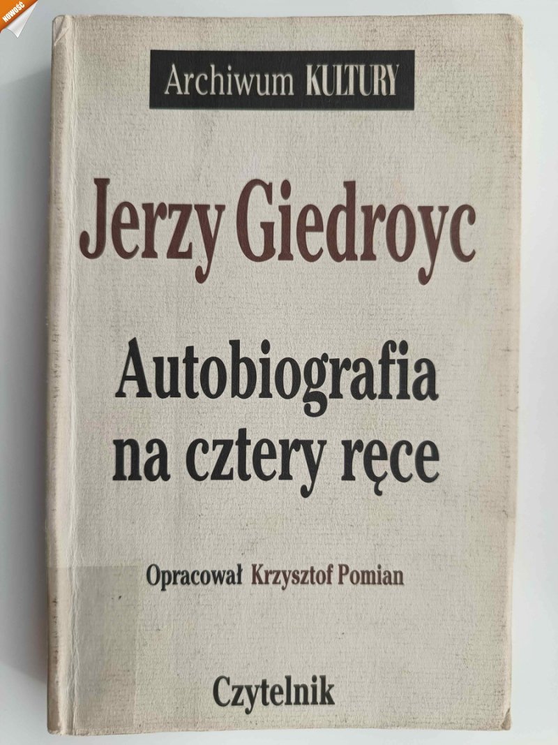 AUTOBIOGRAFIA NA CZTERY RĘCE - Jerzy Giedroyc
