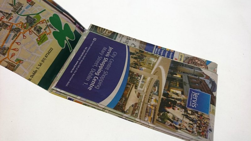 DUBLIN. VISITOR MAP
