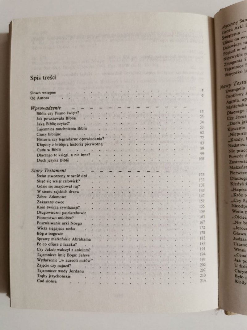NAJTRUDNIEJSZE STRONICE BIBLII - Zenon Ziółkowski 1989