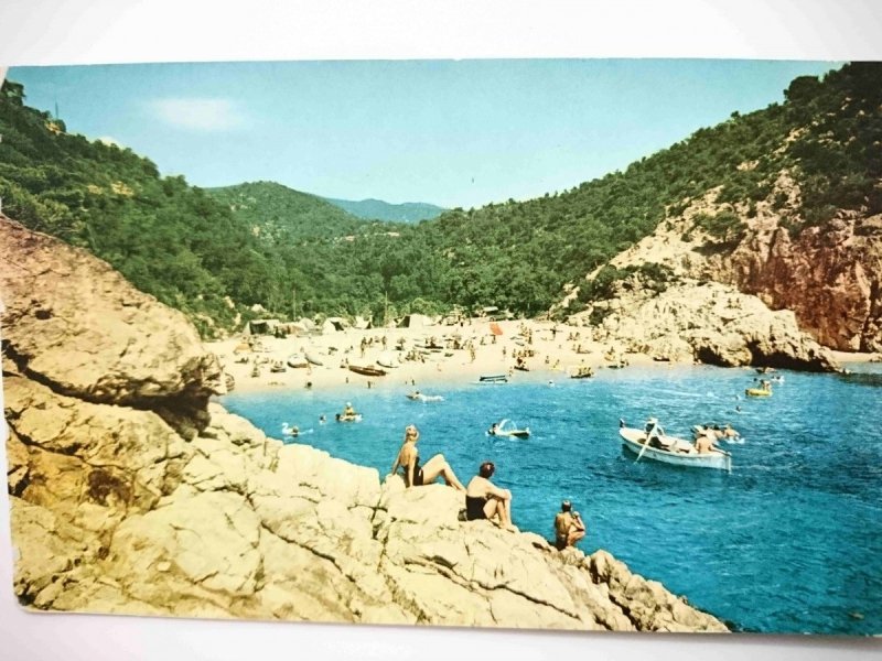 COSTA BRAVA. TOSSA DE MAR. VISTA PARCIAL DE CALA POLA