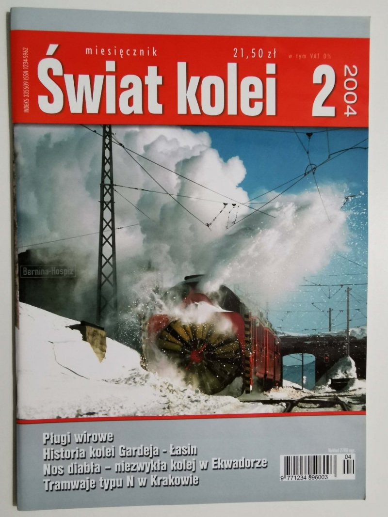 Miesięcznik. Świat kolei 02/2004