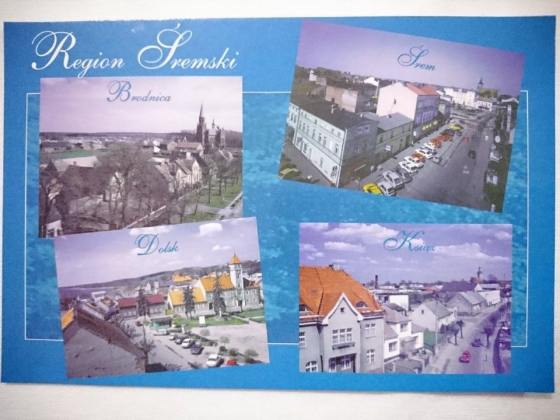 REGION ŚREMSKI. PANORAMY MIAST: BRODNICA, DOLSK, KSIĄŻ, ŚREM FOT. M. DZIUBA