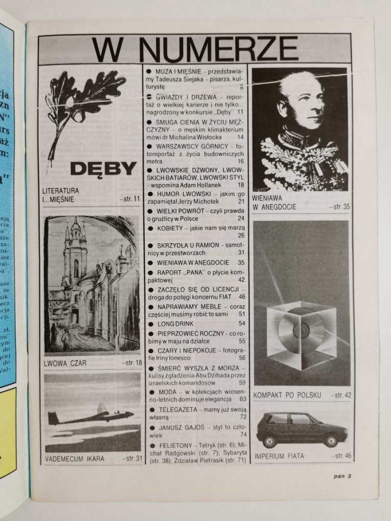 PAN MAGAZYN PORADNICZO-HOBBYSTYCZNY MAJ 1989 NR 5 (20) ROK III 