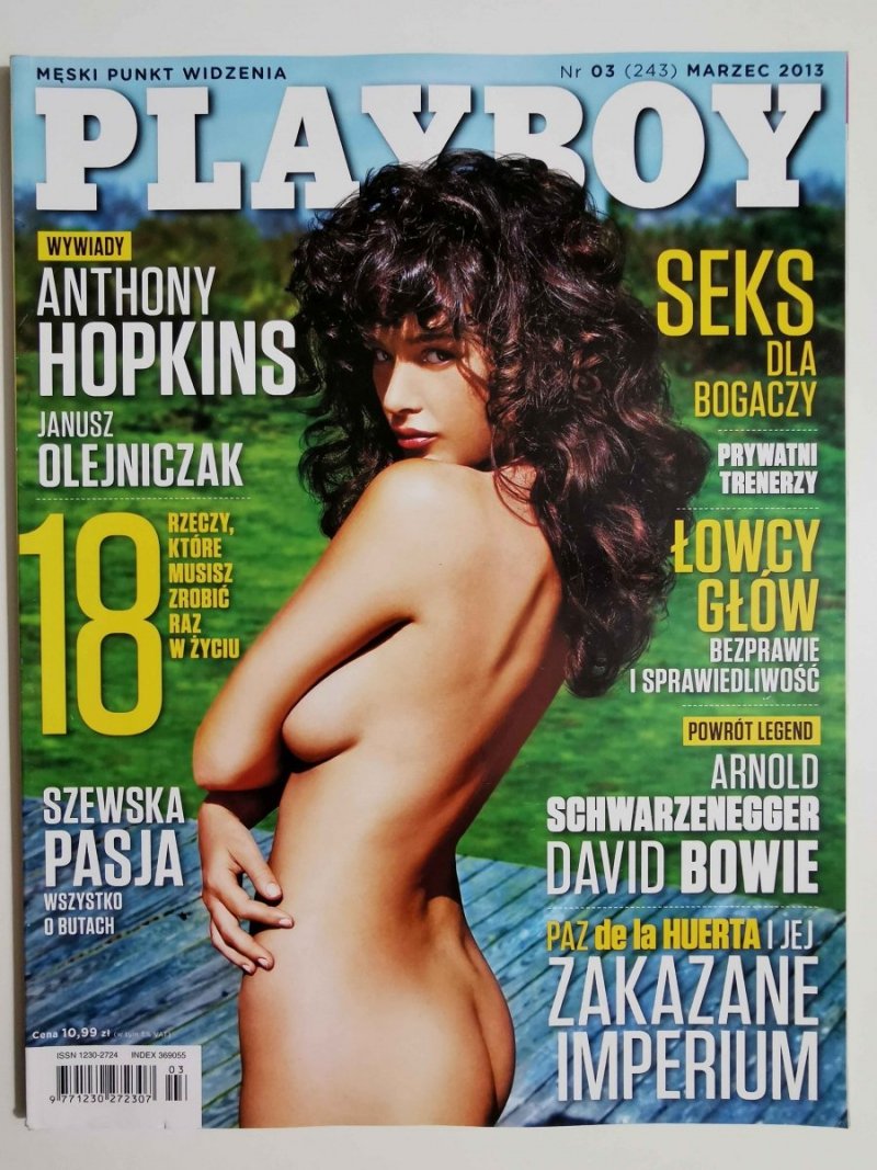 PLAYBOY NR 03 (243) MARZEC 2013 PAZ DE LA HUERTA 