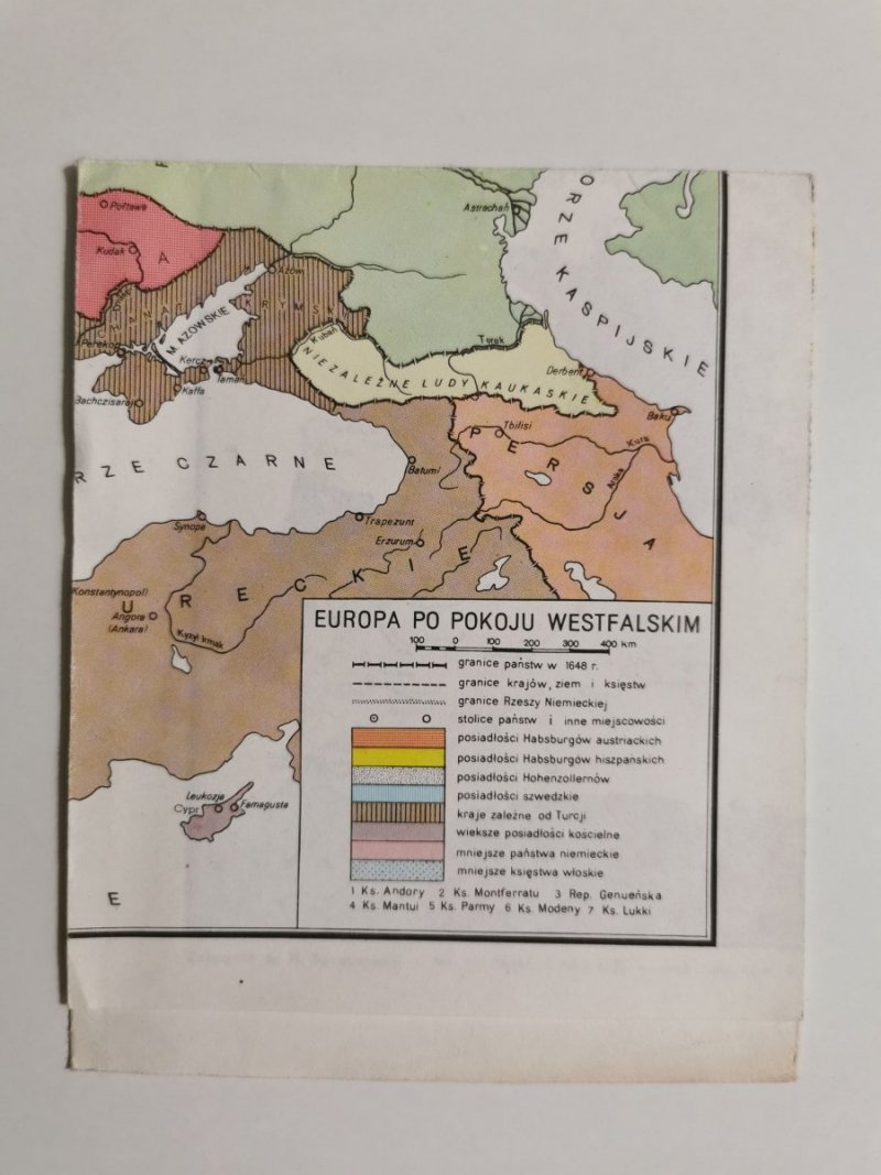 EUROPA PO POKOJU WESTFALSKIM 